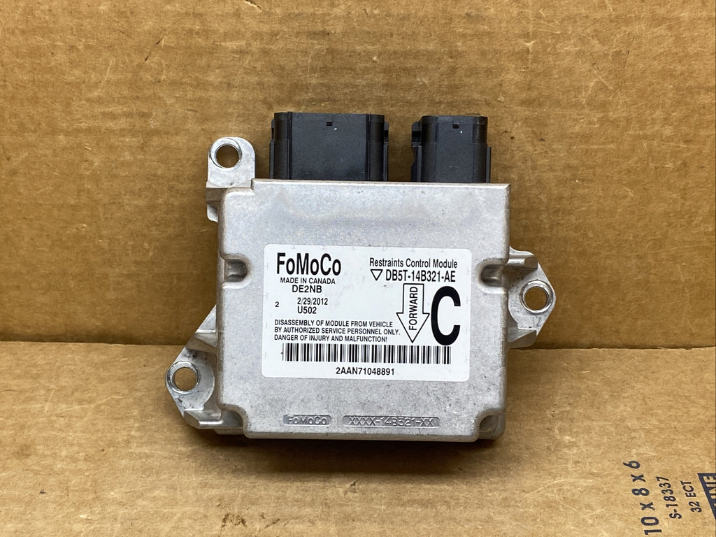 2013 2015 Ford Explorer Air Bag Airbag Control Module OEM DB5T 14B321 AE0
