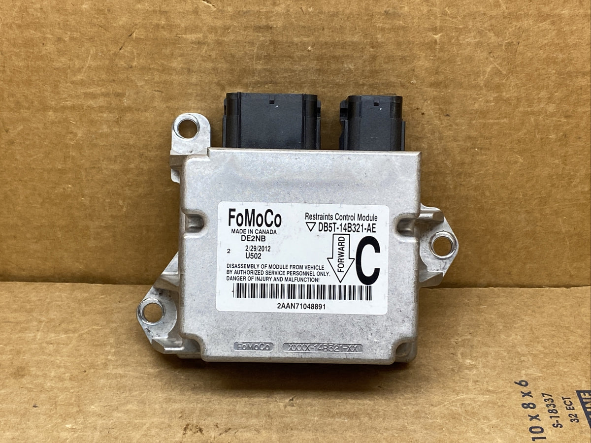 2013 2015 Ford Explorer Air Bag Airbag Control Module OEM DB5T 14B321 AE0