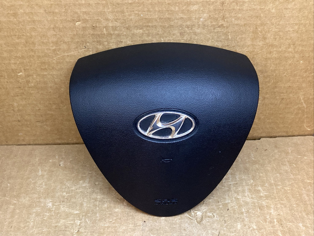 09 12 Elantra Touring Front Left Driver Side Steering Wheel Air Bag Airbag Black3