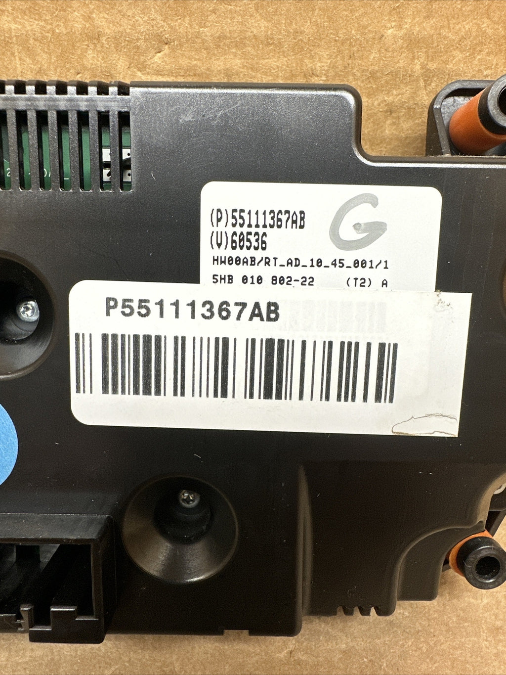 11 20 Grand Caravan Town Country Climate Temp Temperature Control P55111367AB8