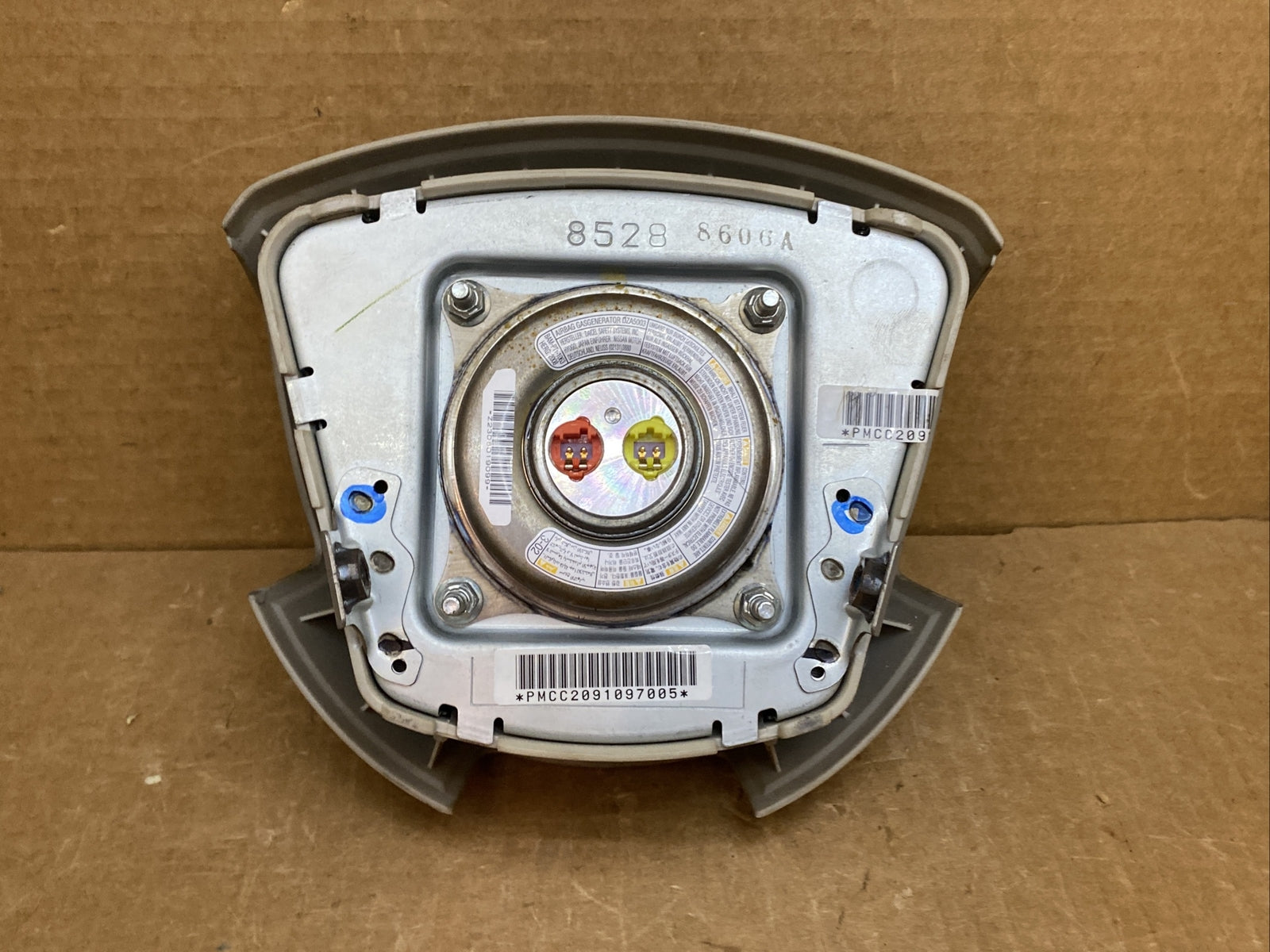 2005 2008 Nissan Maxima Altima Murano Driver Steering Wheel Air Bag Airbag Tan6