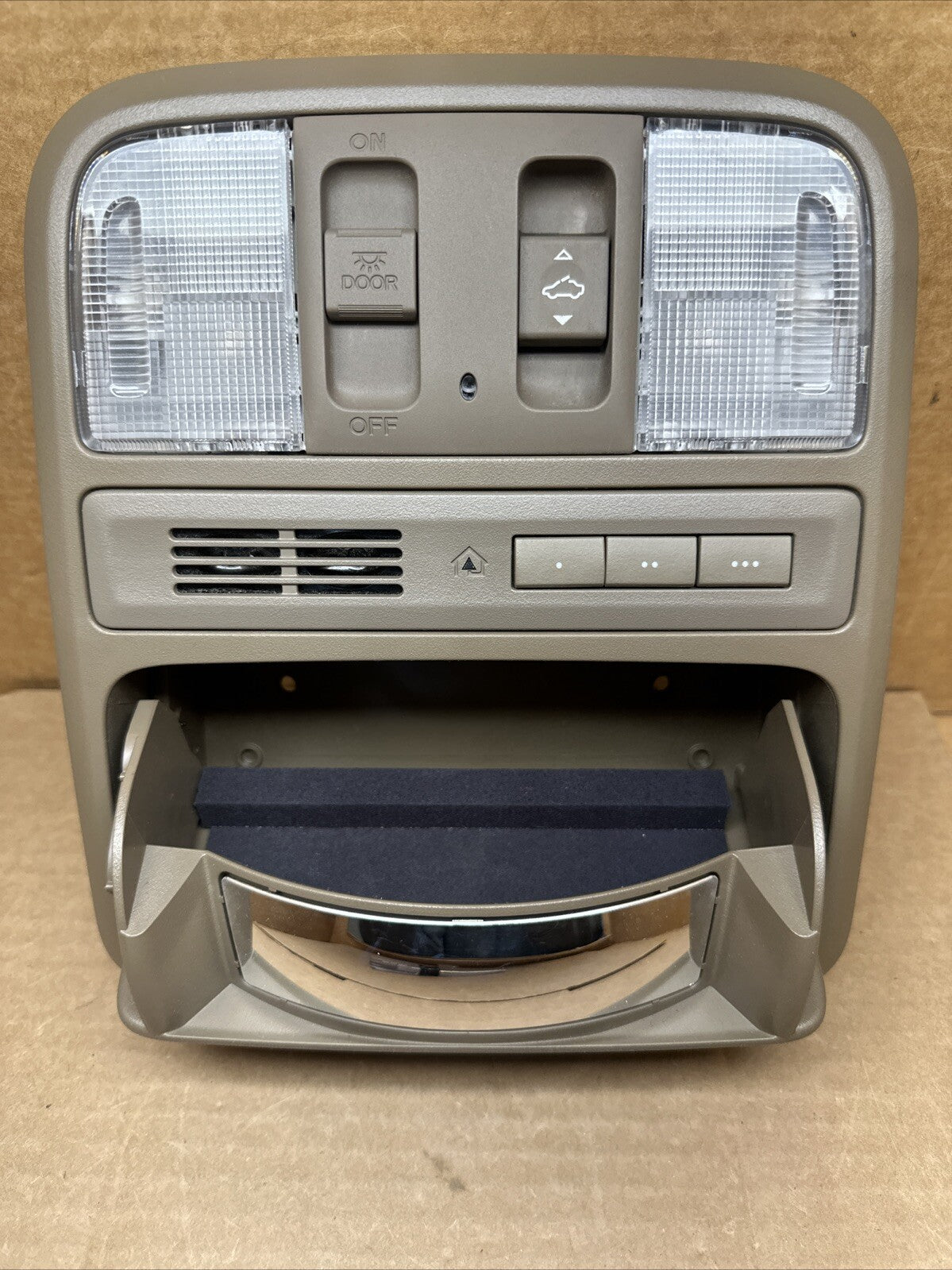 2009 2015 Honda Pilot Dark Gray Over Head Overhead Console Homelink Sunroof FB3