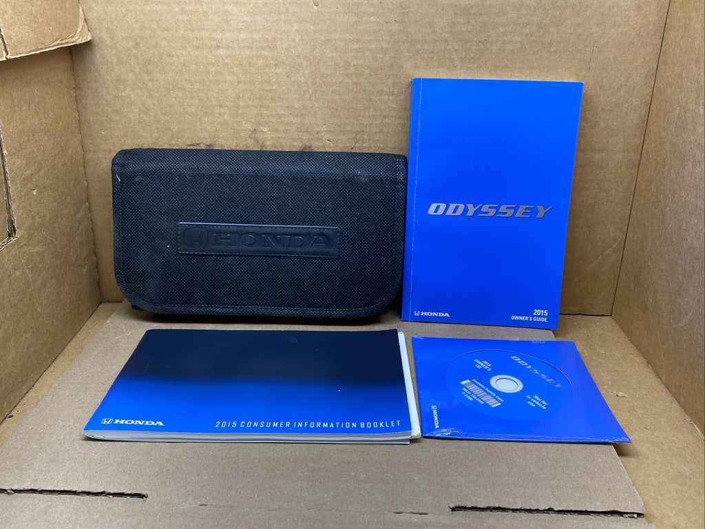 2015 Honda Odyssey Owner's Owners Owner Manual Book Guide Set Case OEM1