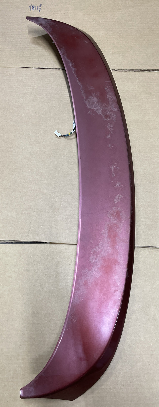 2007 2015 MAZDA CX 9 CX9 REAR LIFT GATE SPOILER 3RD THIRD BRAKE RED PAINT C2V0