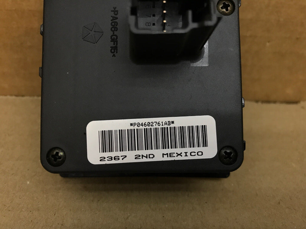 08 10 GRAND CARAVAN TOWN COUNTRY HEAD LIGHT HEADLIGHT SWITCH DIMMER P04602761AB6