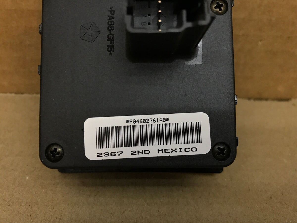 08 10 GRAND CARAVAN TOWN COUNTRY HEAD LIGHT HEADLIGHT SWITCH DIMMER P04602761AB6