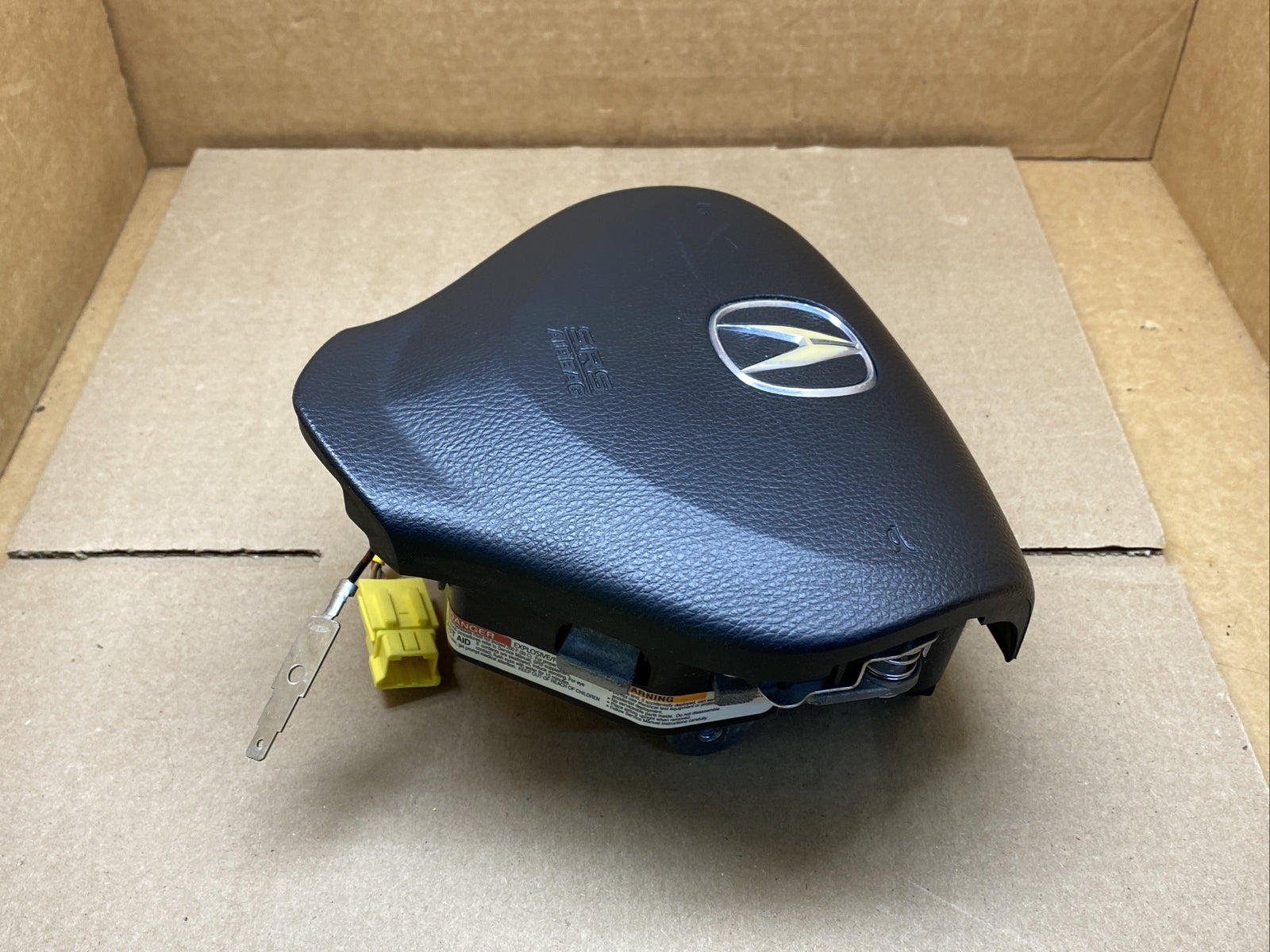 07 08 ACURA TL FRONT LEFT DRIVER SIDE STEERING WHEEL AIRBAG AIR BAG BLACK10