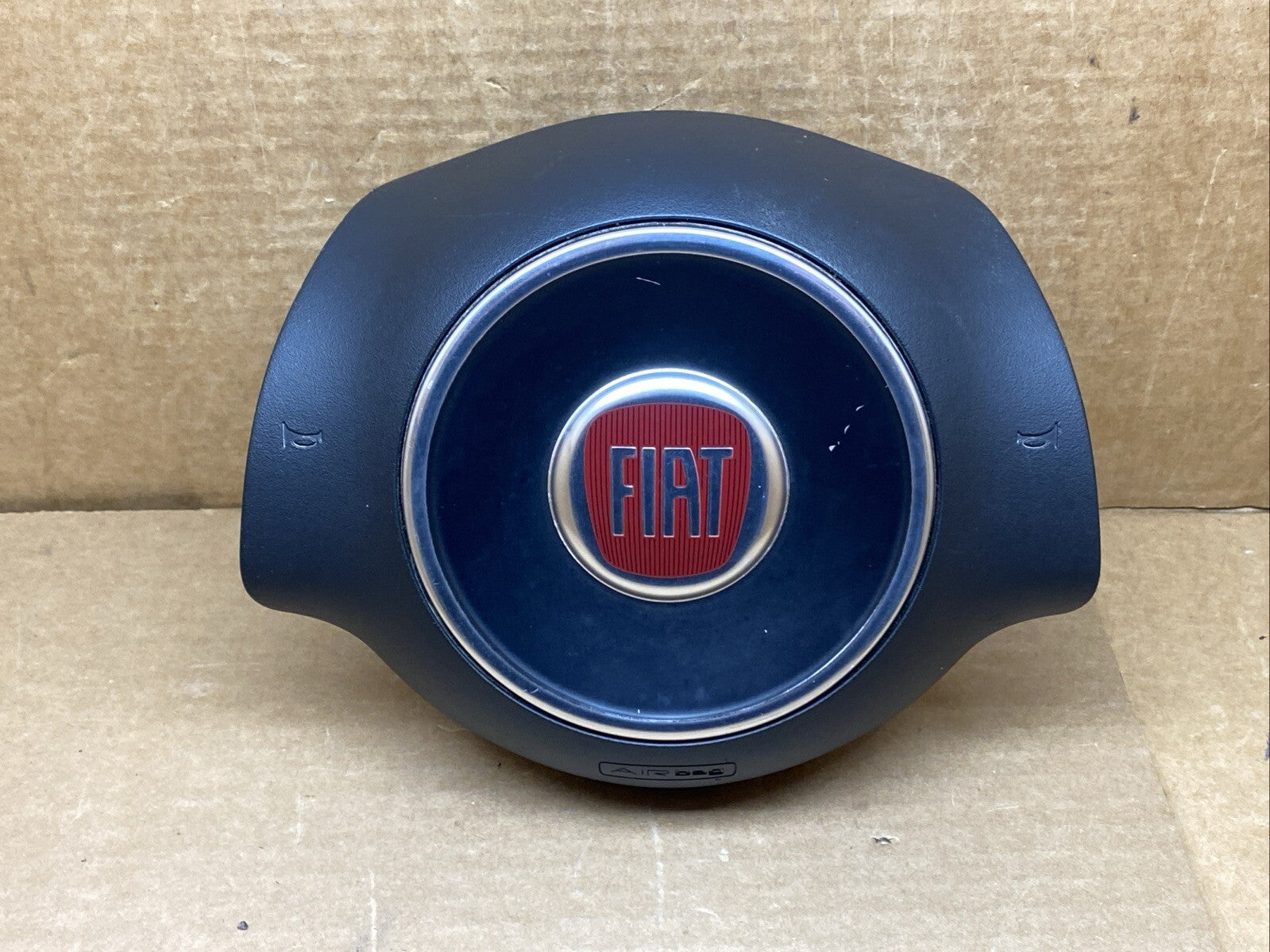 2012 2019 Fiat 500 Front Left Driver Side Steering Wheel Air Bag Airbag Black0