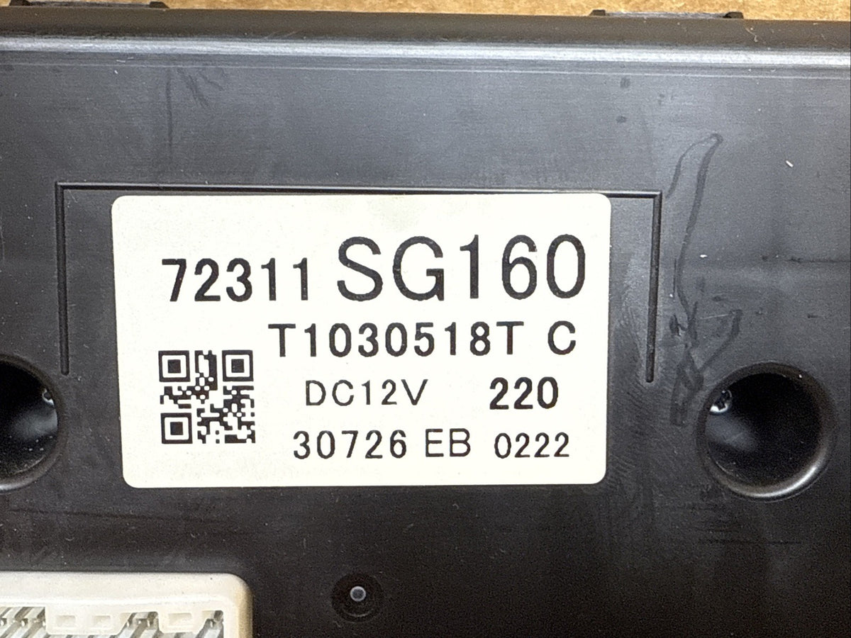 2014 2015 Subaru Forester Temp Temperature Heater Climate Control A/C 72311SG1607