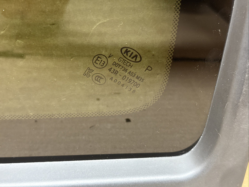 2020 2025 Kia Soul Rear Left Driver Quarter Glass OEM 87810 K00008