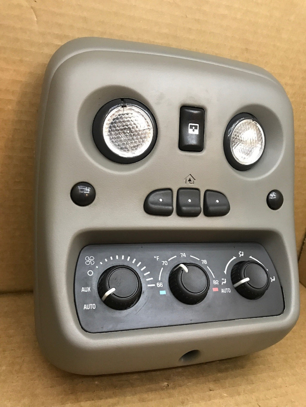 2003 06 Cadillac Escalade Overhead Console Dome Light OEM Pewter Gray 2005 20061
