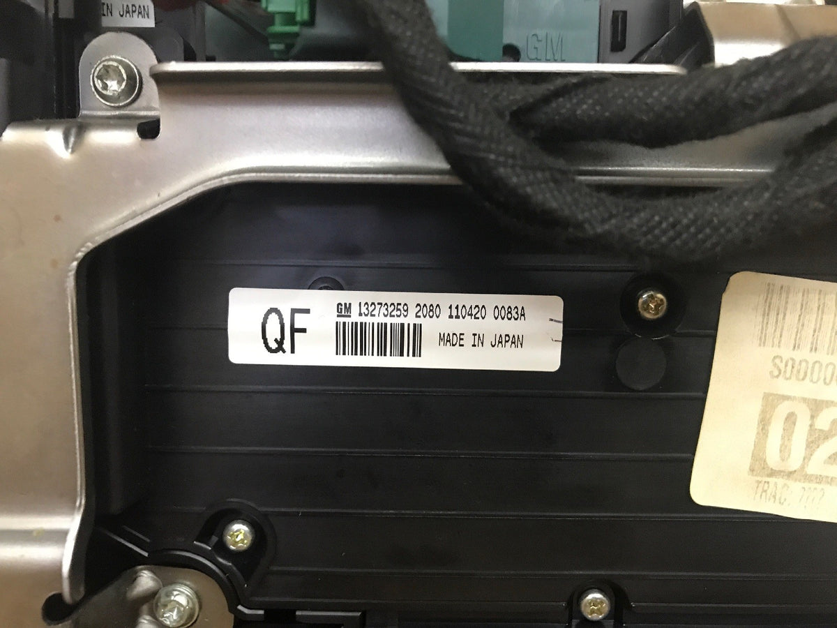 2011 2012 Buick Regal Radio Control Panel Face Plate Bezel Trim Temperature Temp6