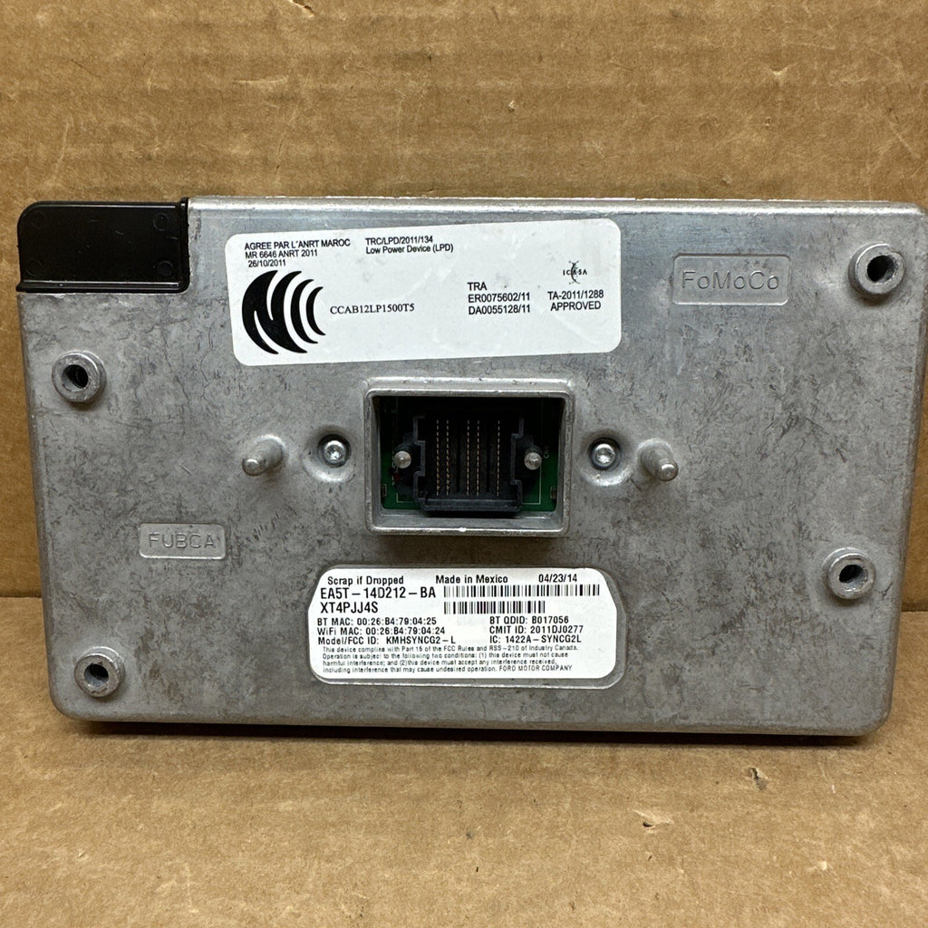 2012 2015 Ford Sync 2 Receiver Module EA5T 14D212 BA DS7T 14F239 BS3