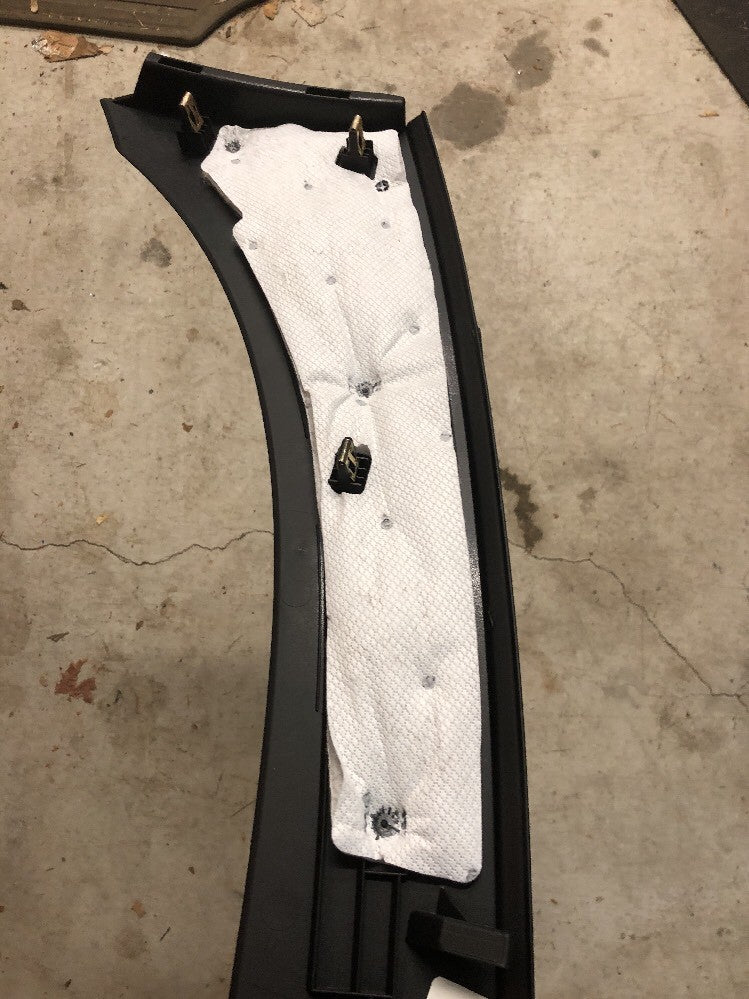 2008 GMC Acadia Upper Dash Dashboard Windshield Defrost Vent Panel Ebony Black7