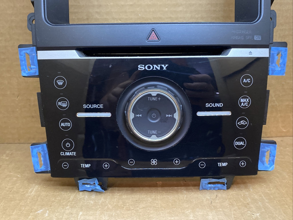 2011 2014 Ford Edge Sony Radio Face Bezel Climate Control Panel BT4T 18A802 CP2