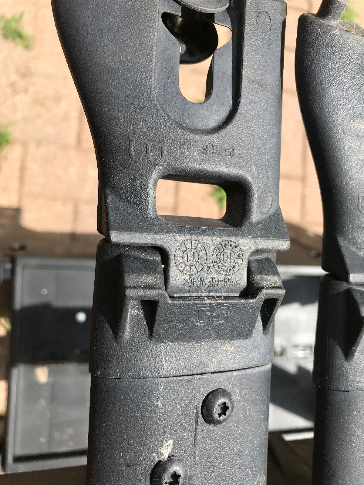 2011 2016 Town & Country Grand Caravan Routan Roof Rack Cross Bars Bar Set 8