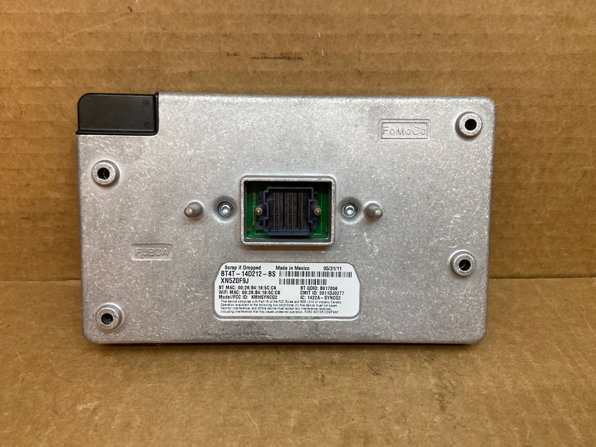 2011 Ford Explorer Radio Sync Module BB5T 14F239 CT BT4T 14D212 BS2