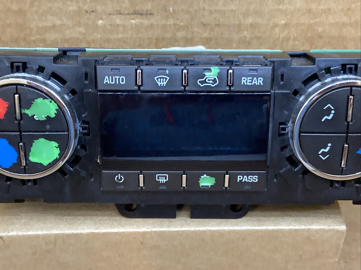 2008 2012 Traverse Enclave Digital Climate Temp Temperature Control 259320382