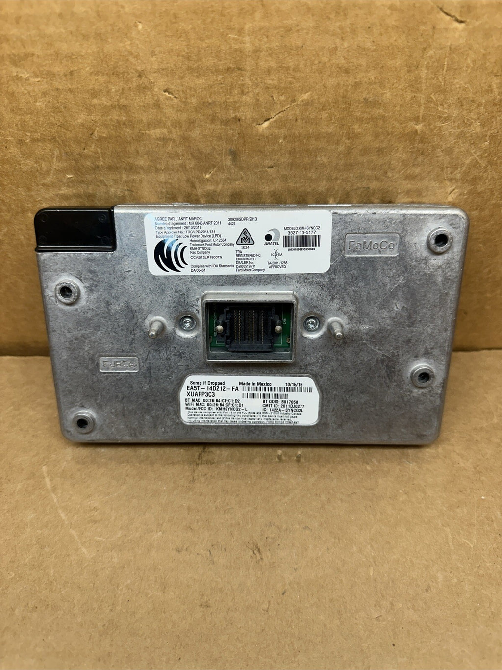 2015 2018 Ford Sync APIM Module Radio EA5T 14D212 FA DS7T 14F239 BU4