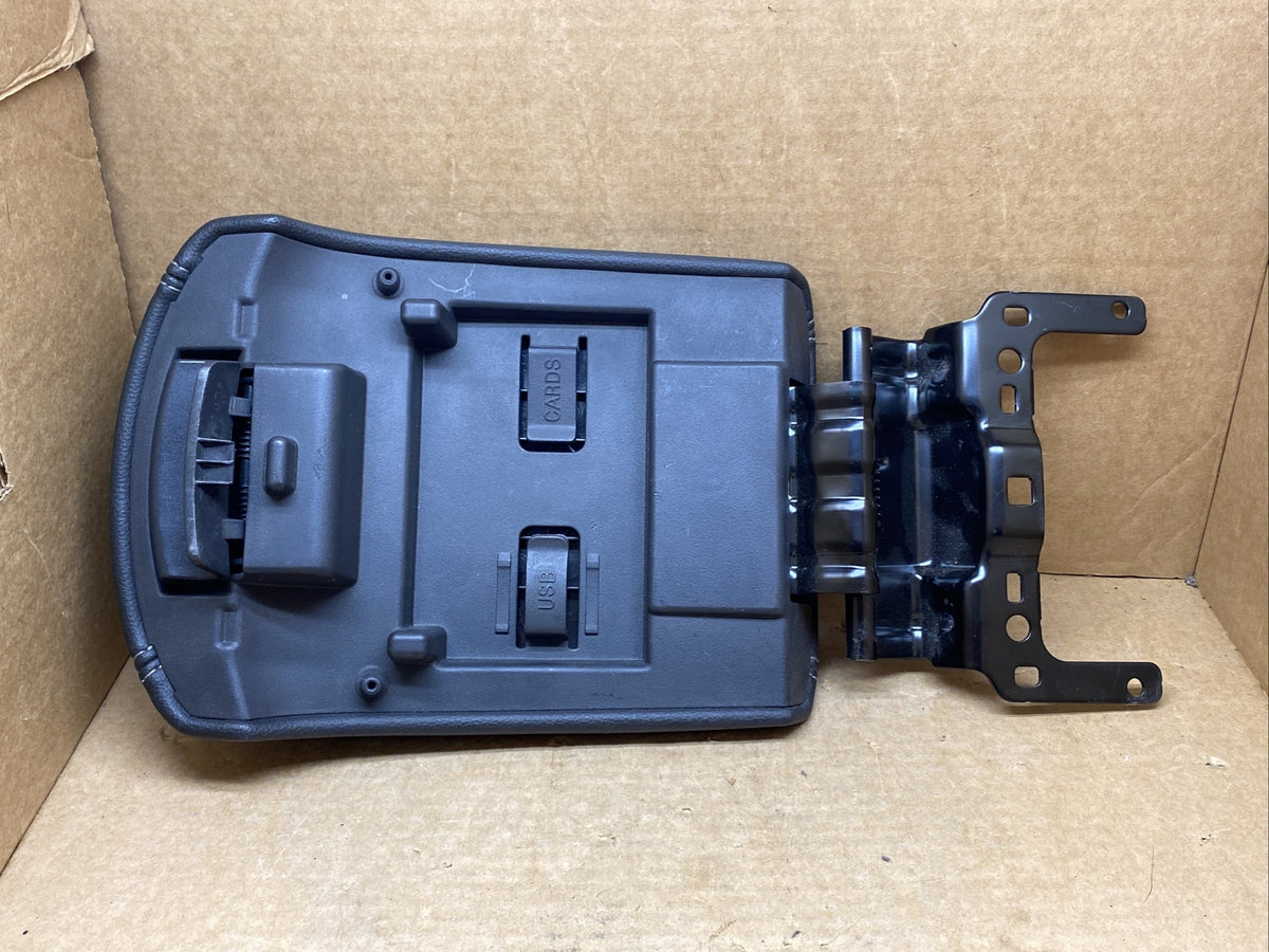 13 16 Ford Escape C Max Black Leather Arm Rest Armrest Center Console Lid OEM7