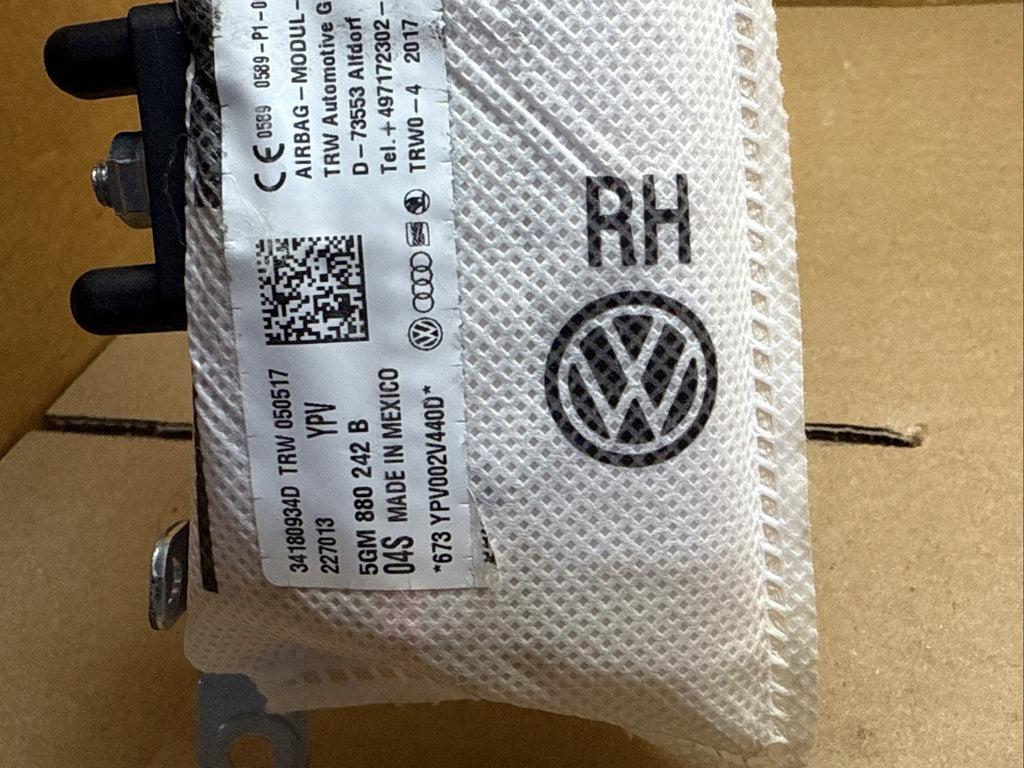 2015 2021 VW Volkswagen Golf Front Right Side Passenger Seat Air Bag Airbag3