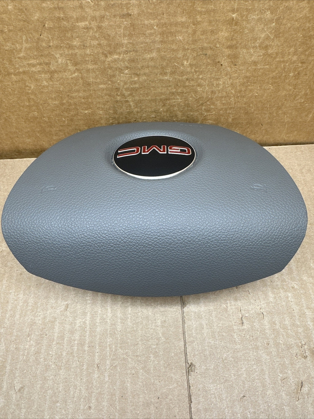 GMC Sierra Yukon XL LEFT DRIVER SIDE STEERING WHEEL AIRBAG GRAY6