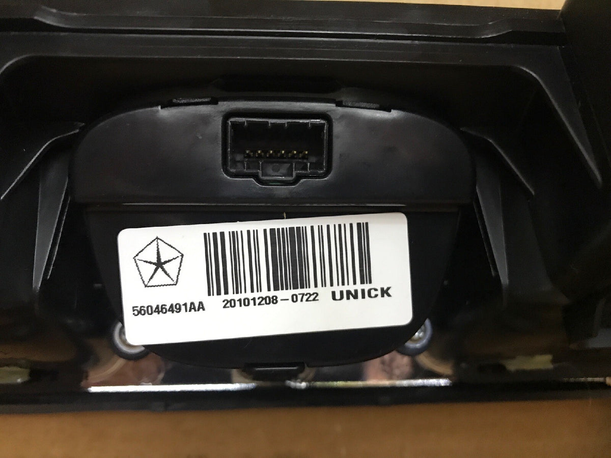 11 12 13 14 CHRYSLER 200 DASH RADIO TRIM BEZEL W/ CLOCK HAZARD SWITCH OEM10