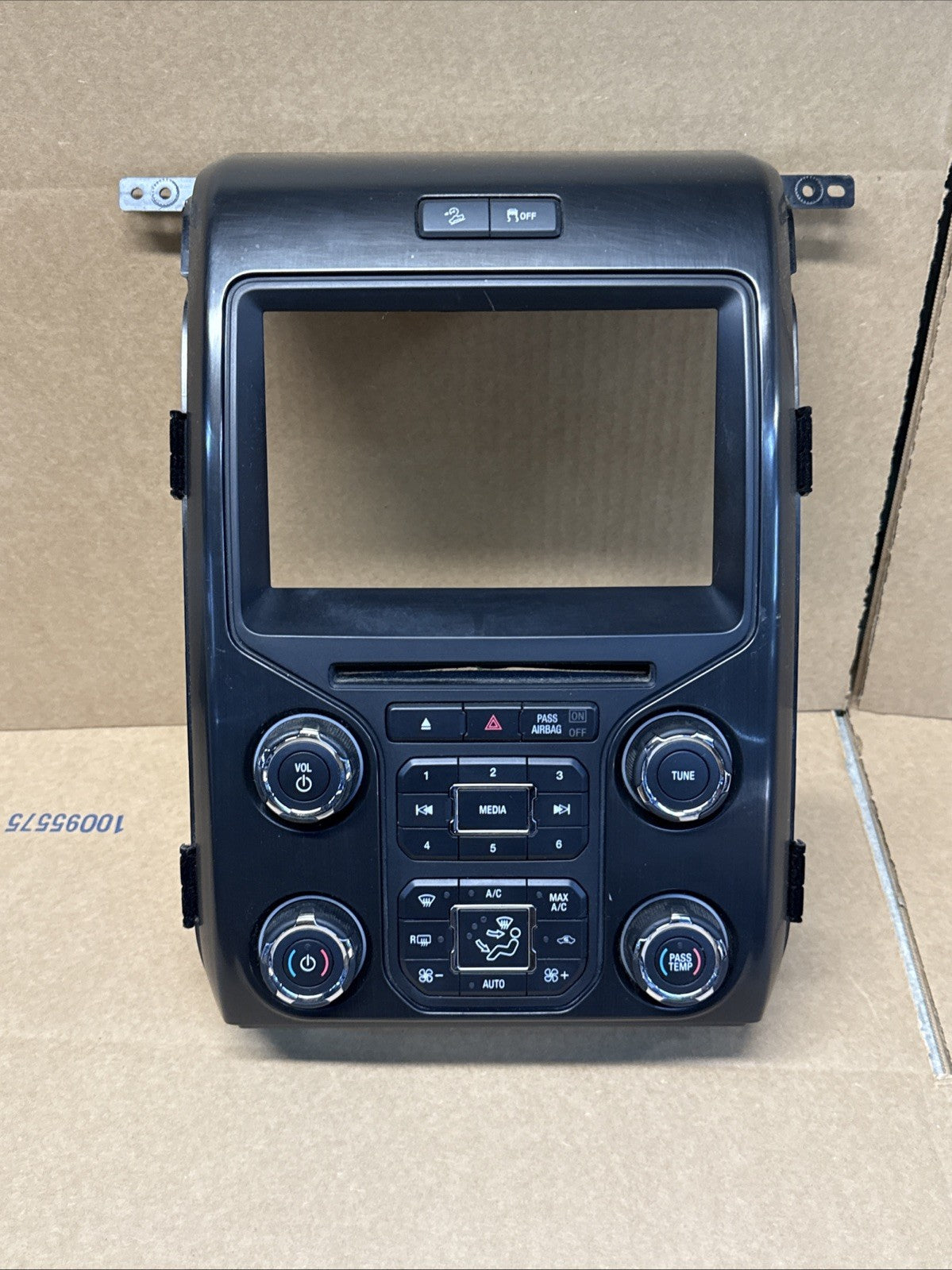 2014 2015 Ford F 150 F150 Radio Control Panel Bezel Metal EL3T 18A802 GASMM80