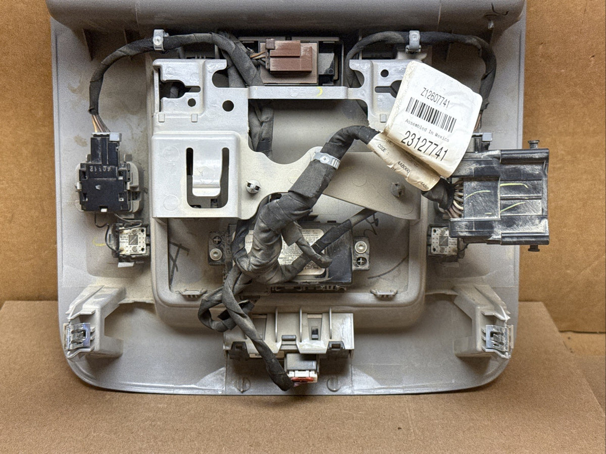 2014 2018 Silverado Sierra Front Over Head Overhead Roof Center Console8