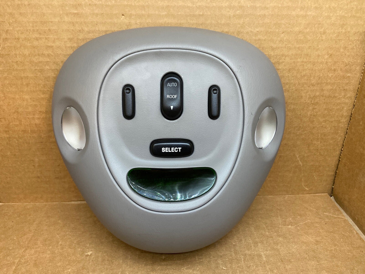97 03 F150 Over Head Overhead Console Display Compass Computer Sunroof Grey Gray0