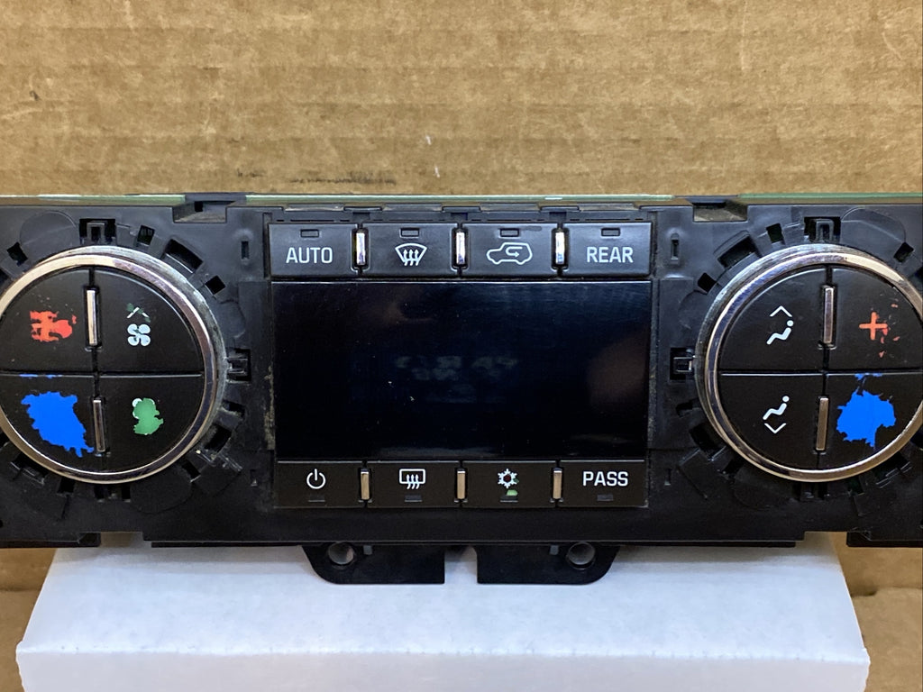 2008 2012 Traverse Enclave Digital Climate Temp Temperature Control 207785452