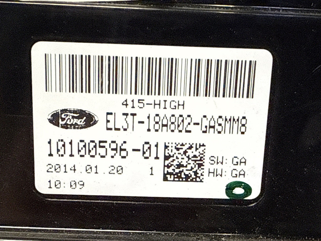 2014 2015 Ford F 150 F150 Radio Control Panel Bezel Metal EL3T 18A802 GASMM810