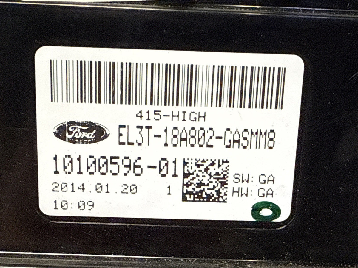 2014 2015 Ford F 150 F150 Radio Control Panel Bezel Metal EL3T 18A802 GASMM810