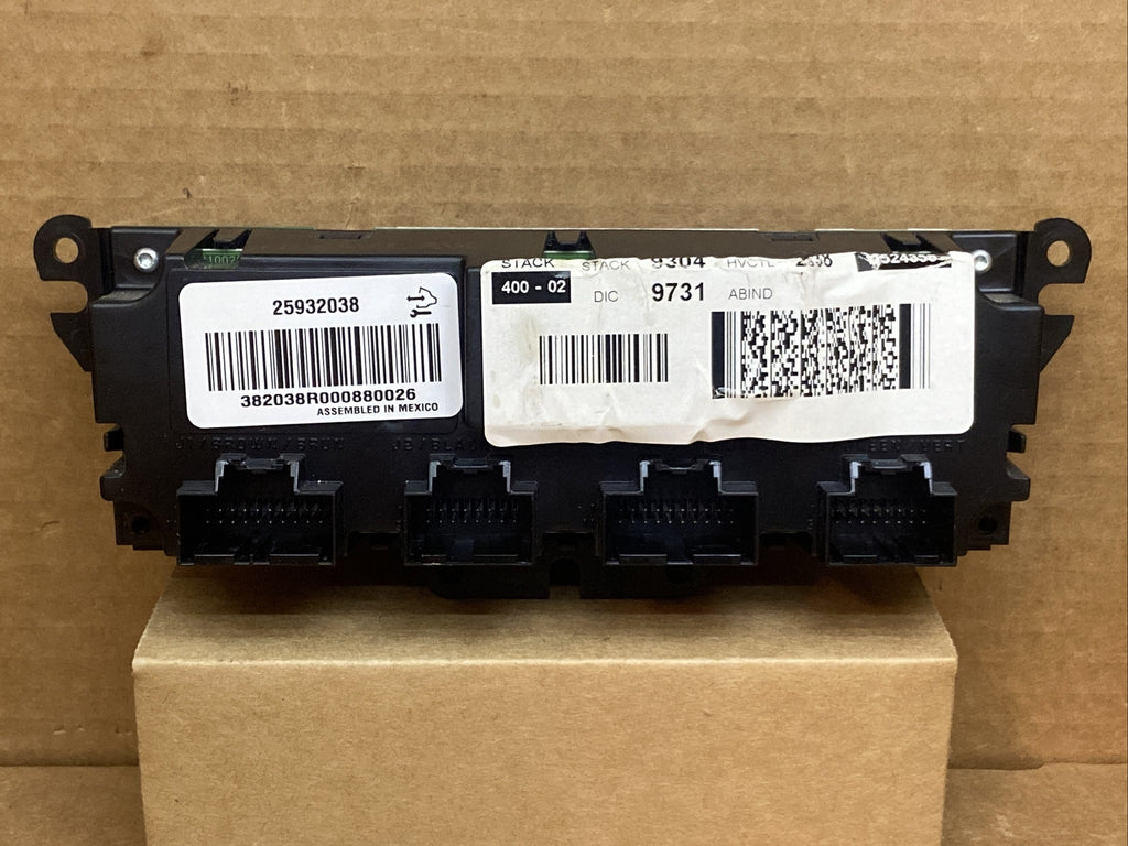 2008 2012 Traverse Enclave Digital Climate Temp Temperature Control 259320384