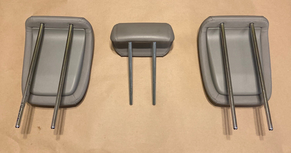 2011 2017 Honda Odyssey Rear Third 3rd Row Seat Head Rest Headrest Set Gray Grey8