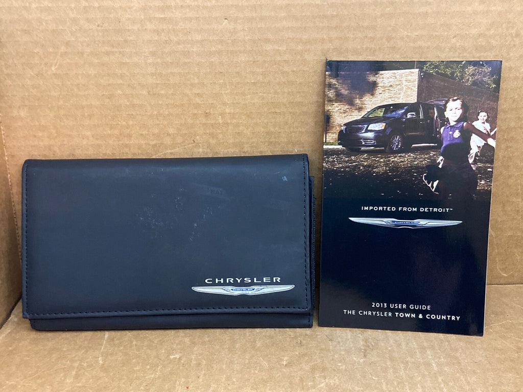 2013 CHRYSLER TOWN COUNTRY OWNER'S OWNERS OWNER MANUAL BOOK GUIDE SET CASE OEM0
