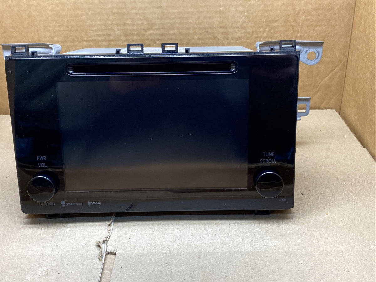 2017 2019 Toyota Corolla Dash Radio Receiver Display Screen OEM 86140 025403