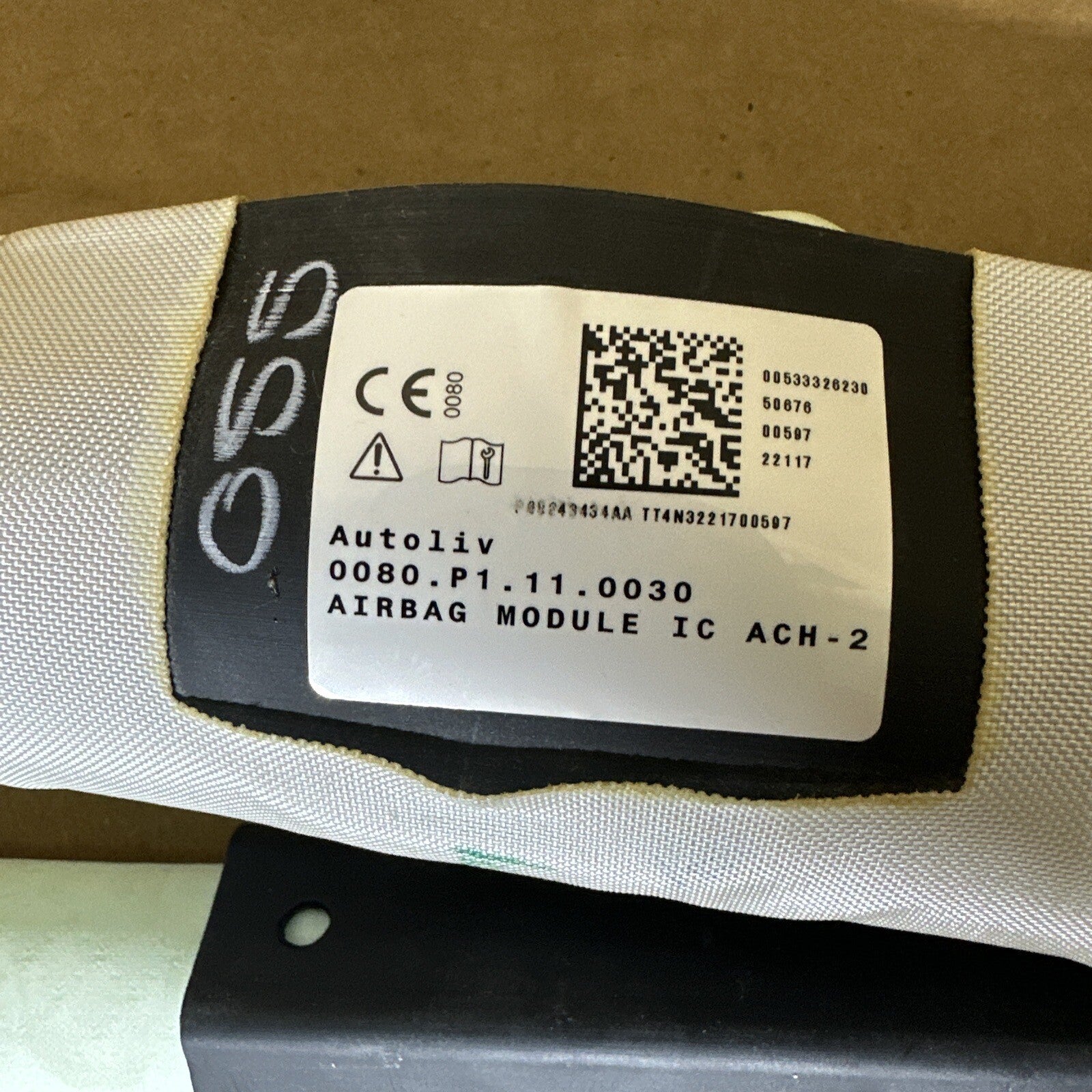 2018 2025 Jeep Compass Right Passenger Side Curtain Roof Upper Air Bag Airbag1