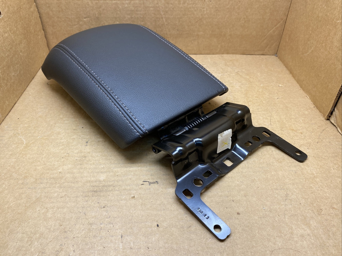 13 16 Ford Escape C Max Black Leather Arm Rest Armrest Center Console Lid OEM4