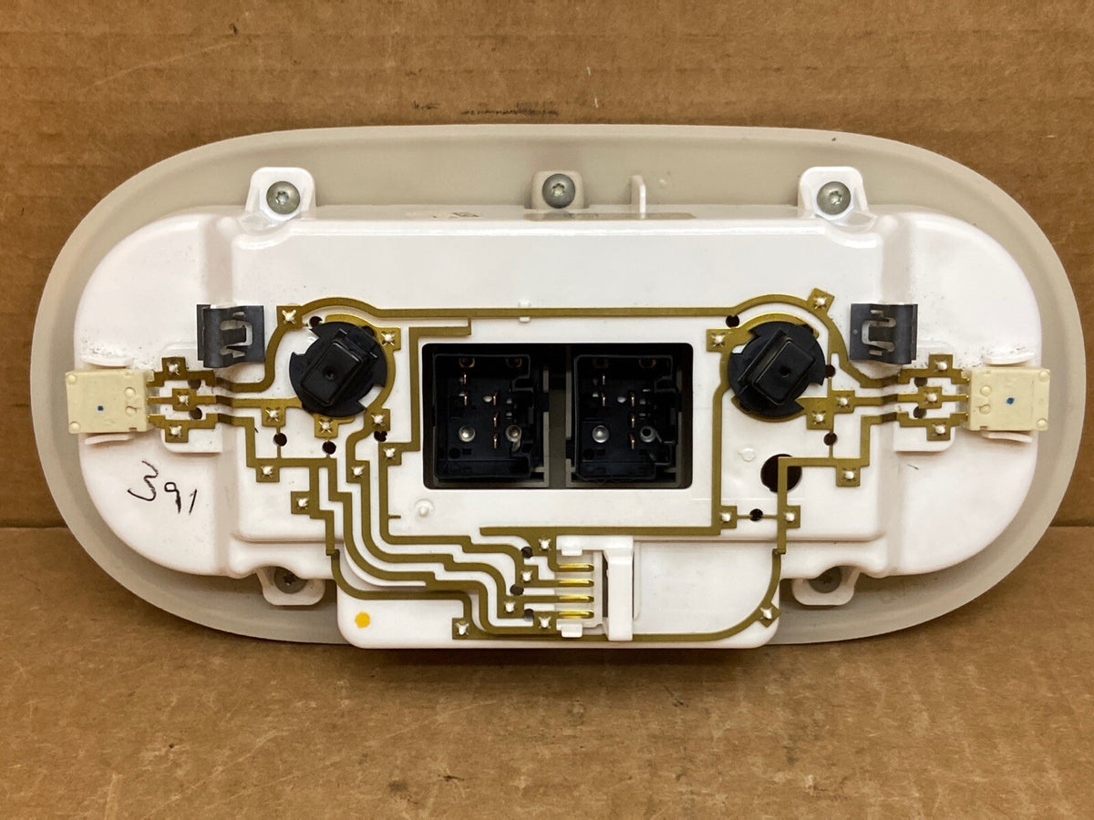 04 08 F150 Front Over Head Overhead Light Console Sunroof Rear Window Switch Tan7