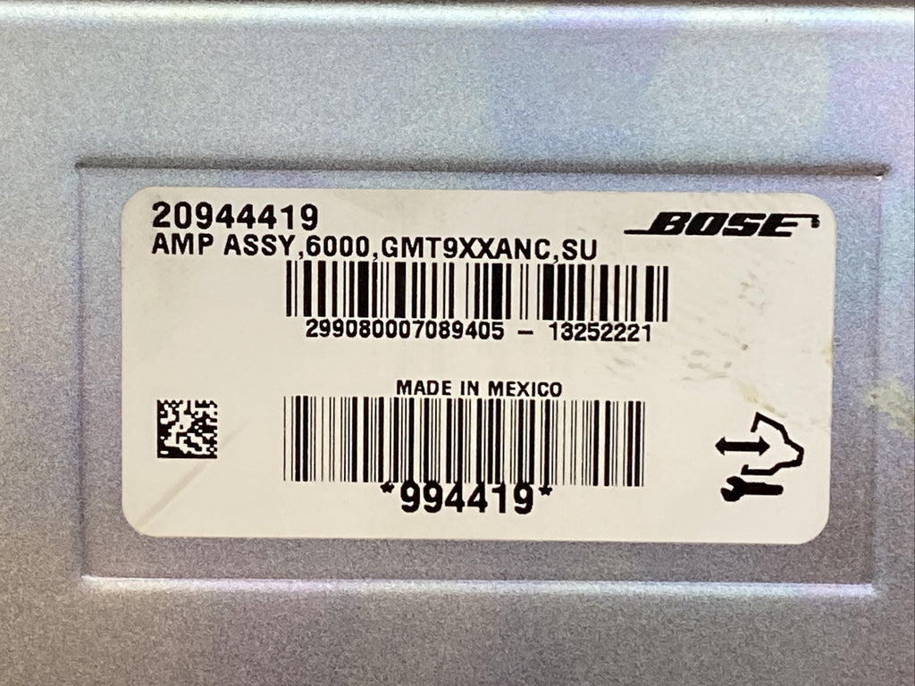 2010 2014 Cadillac Escalade Bose Radio Amp Amplifier 209444197