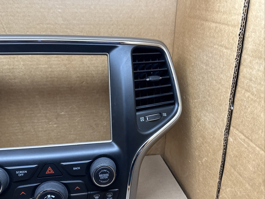 2016 2017 Jeep Grand Cherokee Temp Temperature Control Radio Bezel 68254006AE2