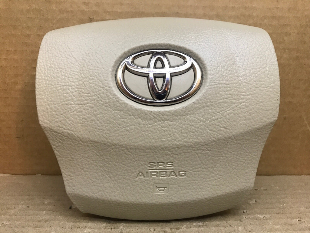 05 12 Toyota Avalon Front Left Driver Side Steering Wheel Air Bag Airbag Ivory1