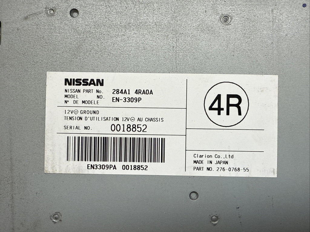 2016 Nissan Maxima Camera Control Module EN 3309P 284A1 4RA0A1