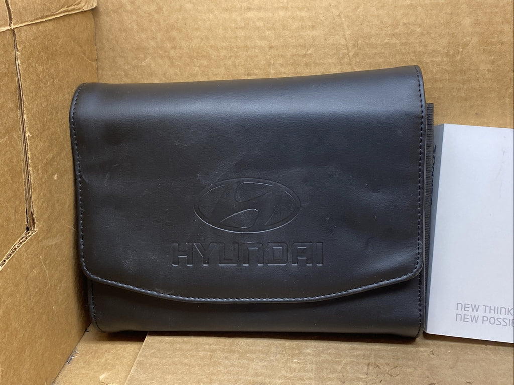 2017 Hyundai Sonata Owner's Owners Owner Manual Book Guide Set Case OEM2