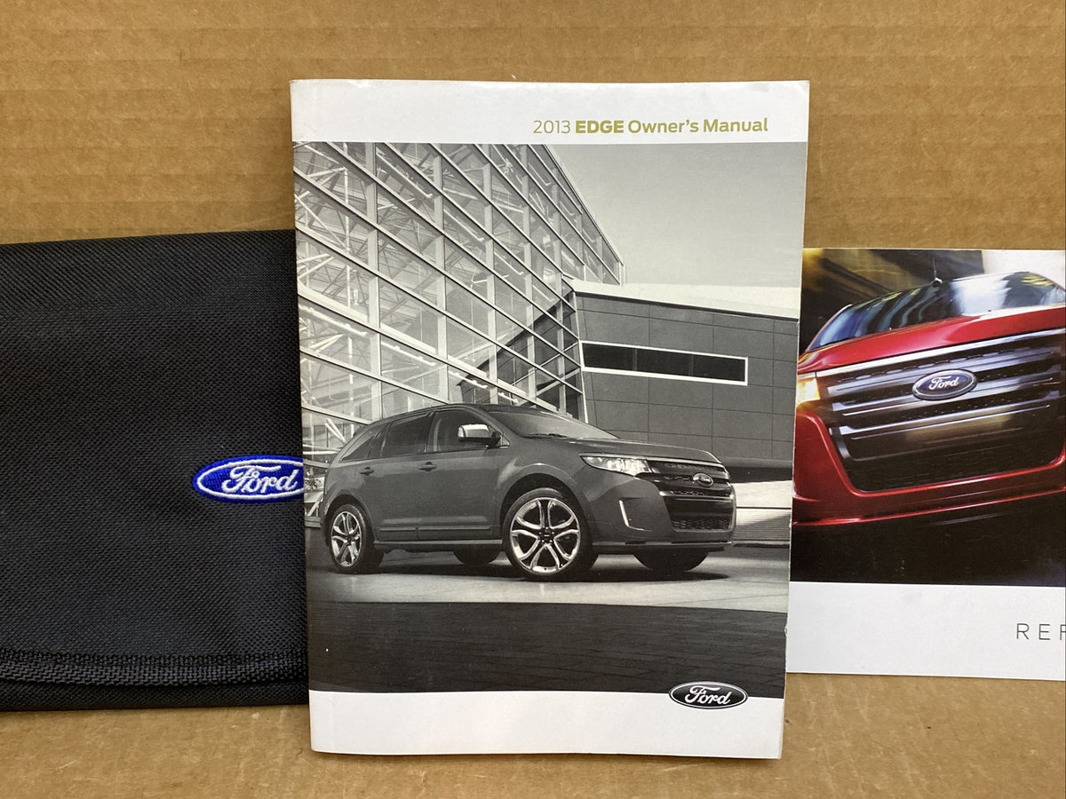 2013 13 Ford Edge Owner's Owners Owner Manual Book Guide Set Case OEM2