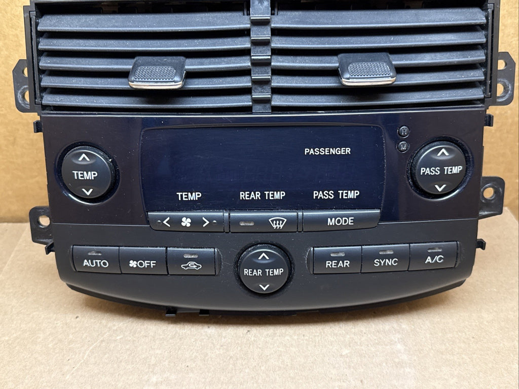 2004 2006 Toyota Sienna Digital Climate Temp Temperature Control OEM 84010 080302