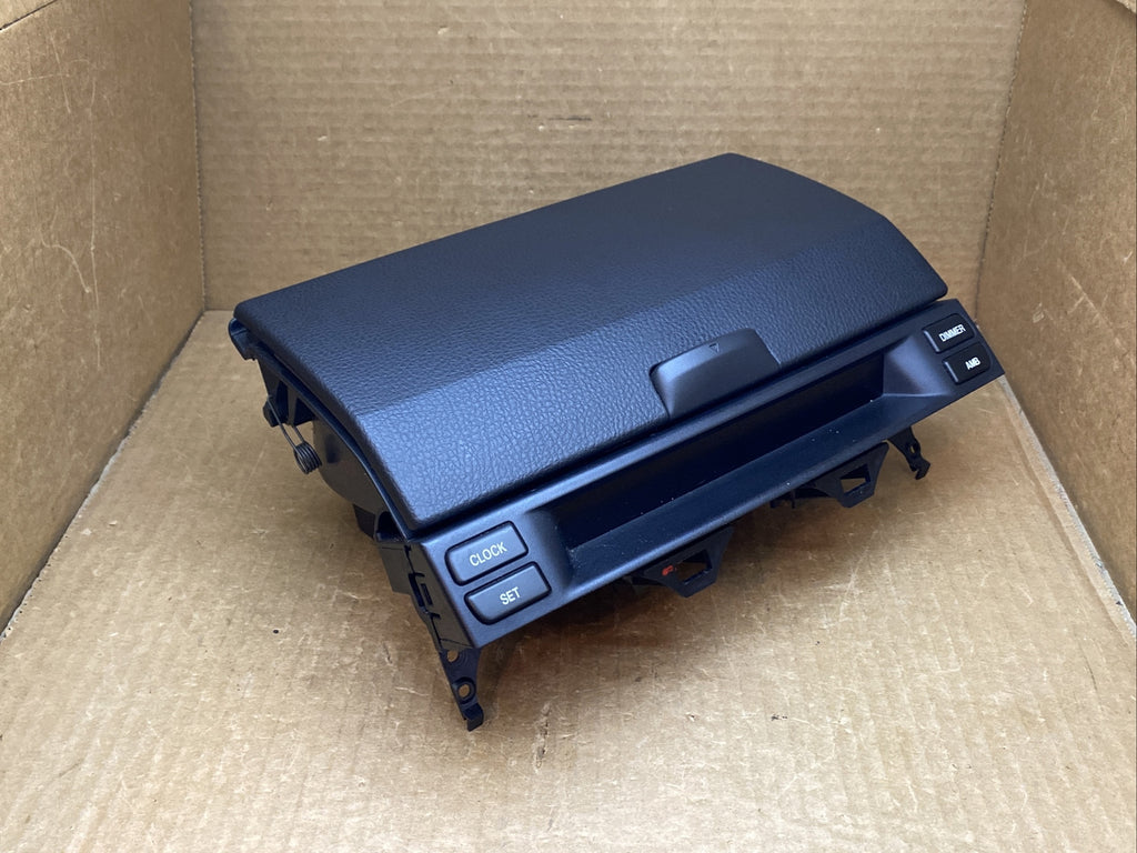 03 08 Mazda 6 Mazda6 Center Storage Dash Compartment Glove Box Bin Clock Black5