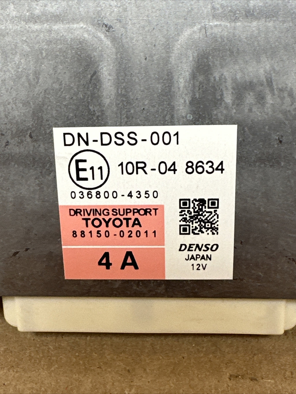 2017   2019 TOYOTA COROLLA DRIVER ASSIST CONTROL MODULE 88150 02011 OEM1