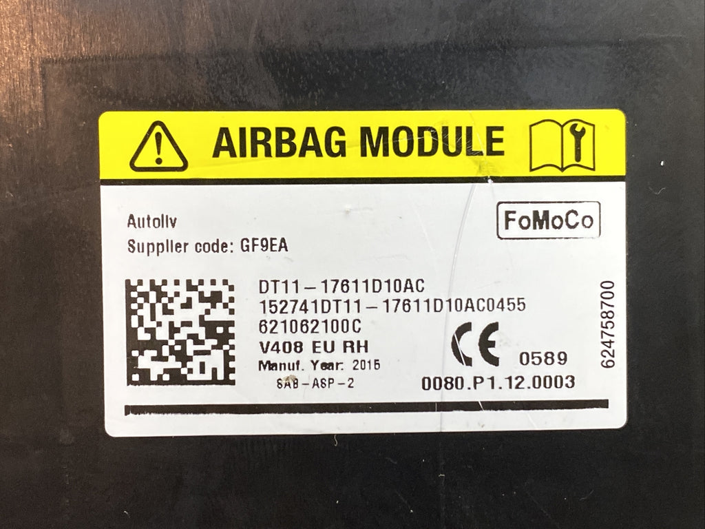 2014-2023 Ford Transit Connect Front Right Side Passenger Seat Air Bag Airbag2
